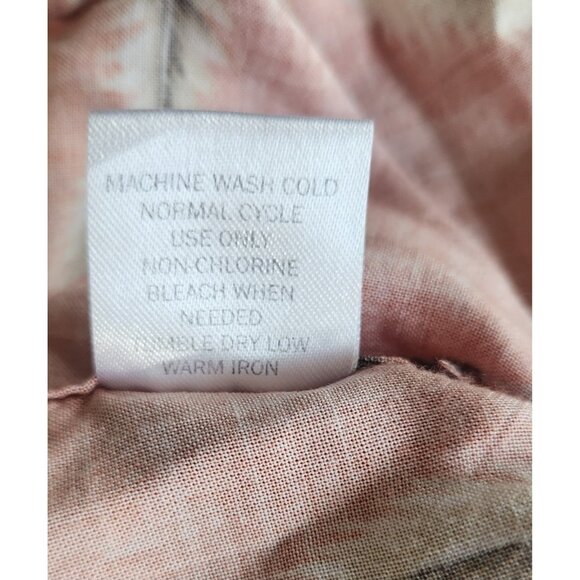 Windham Pointe Hawaiian Shirt Rayon Floral Vacation Red Button Up Medium - Picture 7 of 9